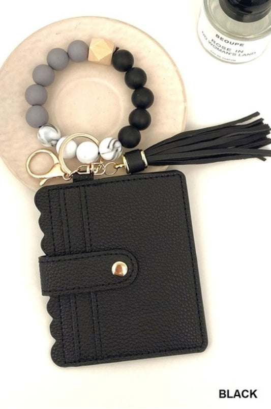 BEADED BRACELET WALLET