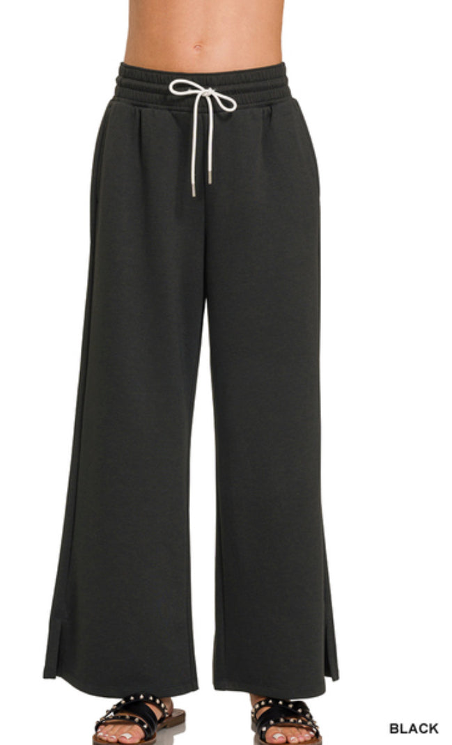 SCUBA WIDE LEG PANTS