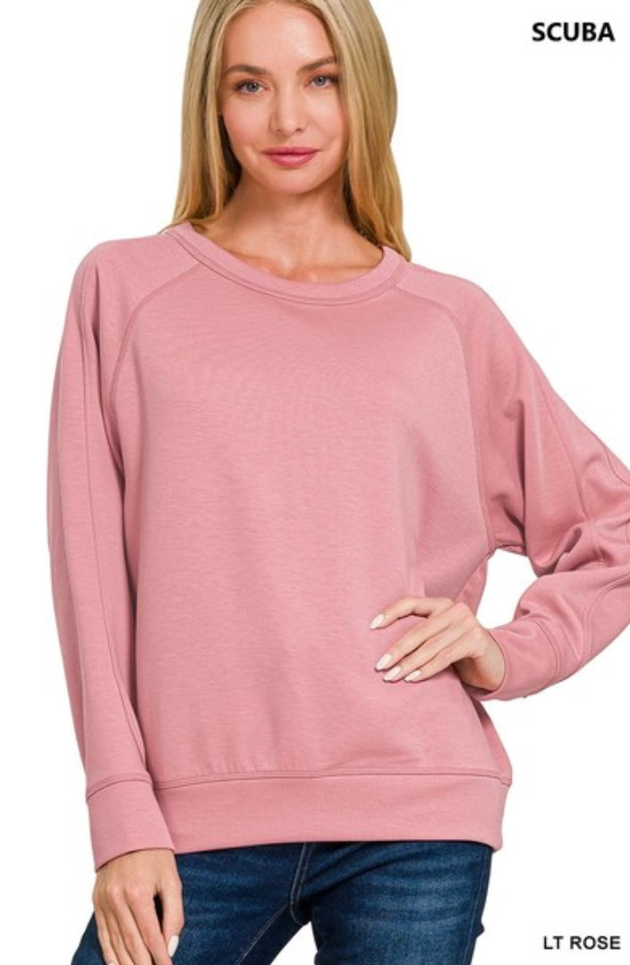 SOFT SCUBA CREWNECK SWEATSHIRT