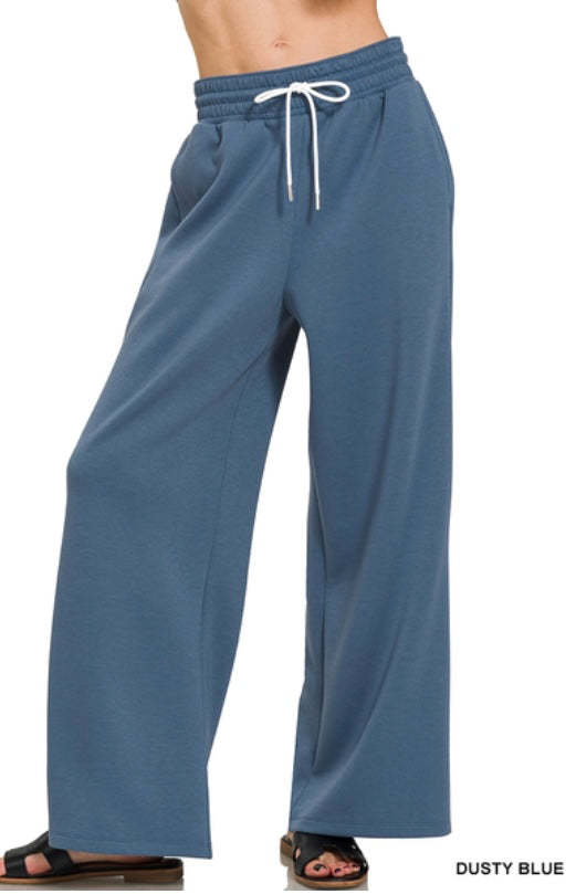 SCUBA WIDE LEG PANTS