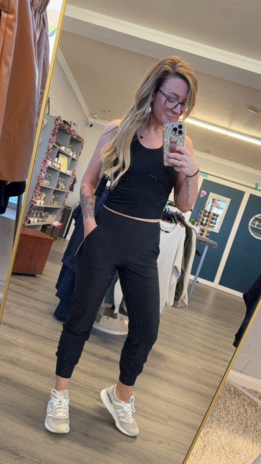 Rib Seamless Racerback Tank Sportbra