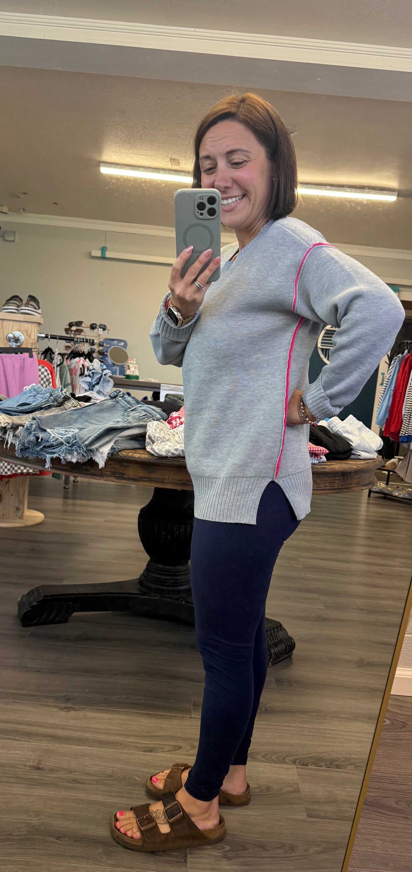 Two Tone Sweater