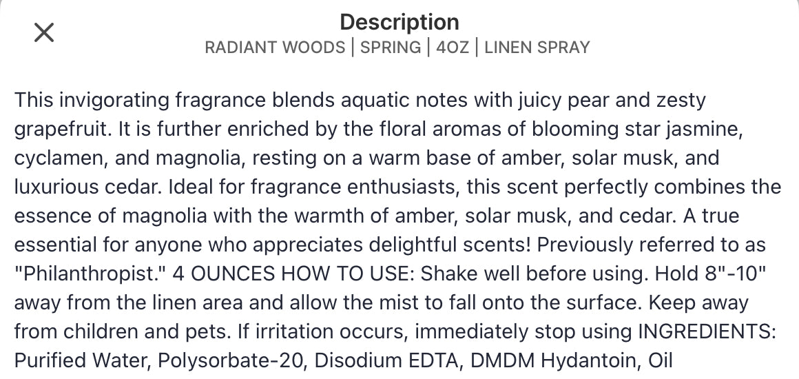 LINEN SPRAY | EVERYDAY