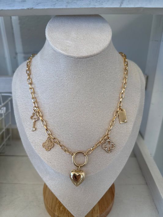Gracefully Yours Charm Necklace