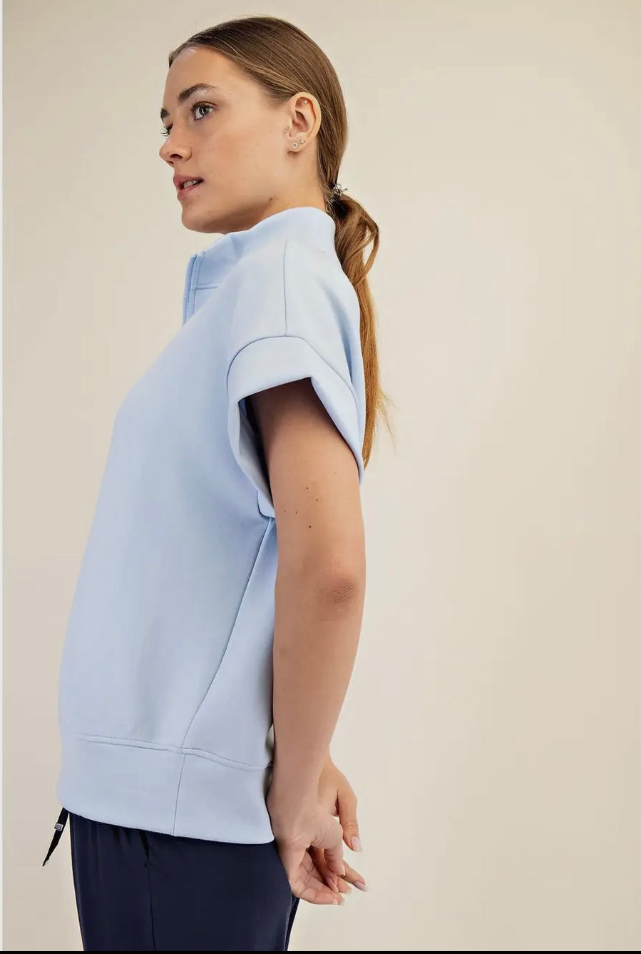 Scuba Quarter Zip Top