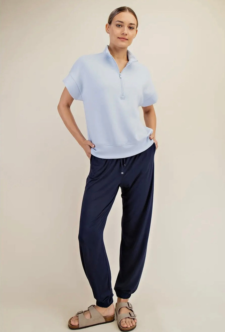 Scuba Quarter Zip Top