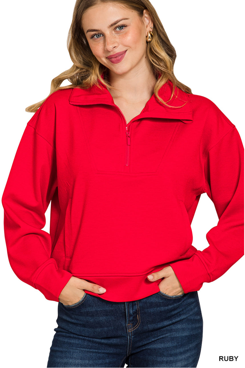 Scuba Half Zip Pullover
