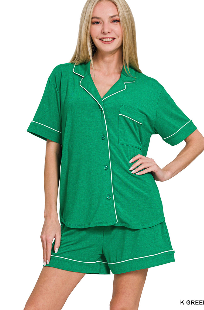 PJ Short Set