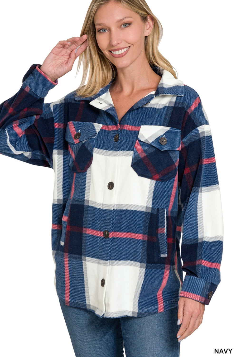 Oversized Fleece Shacket