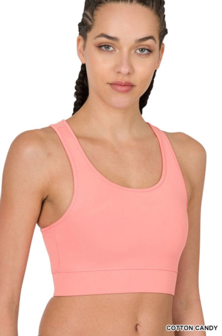 Razorback Sports Bra- Vneck & Round