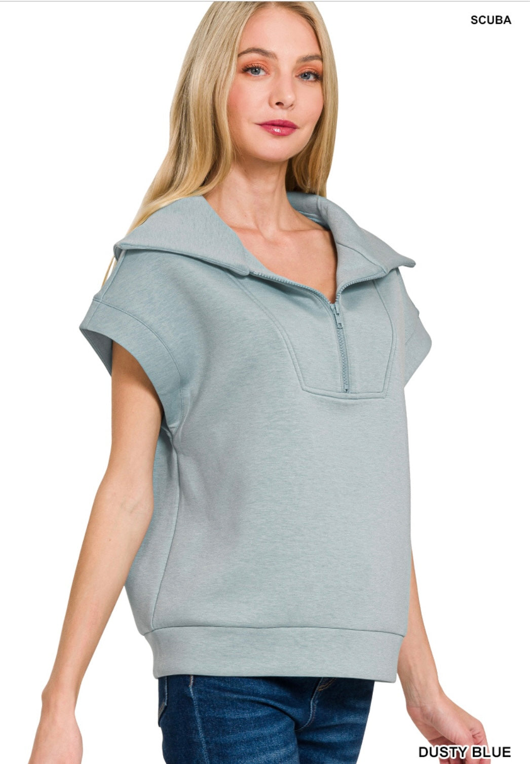 SCUBA HALF ZIP VEST