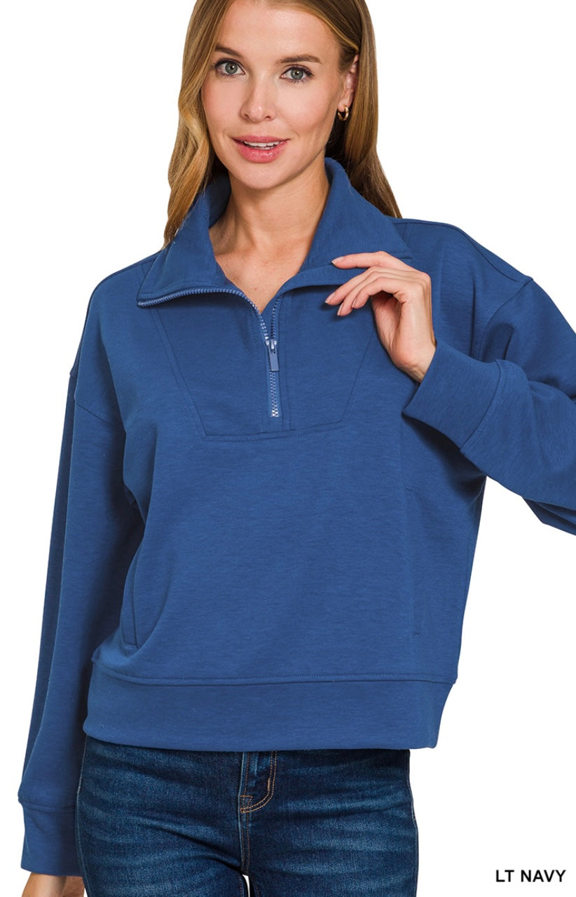 Scuba Half Zip Pullover
