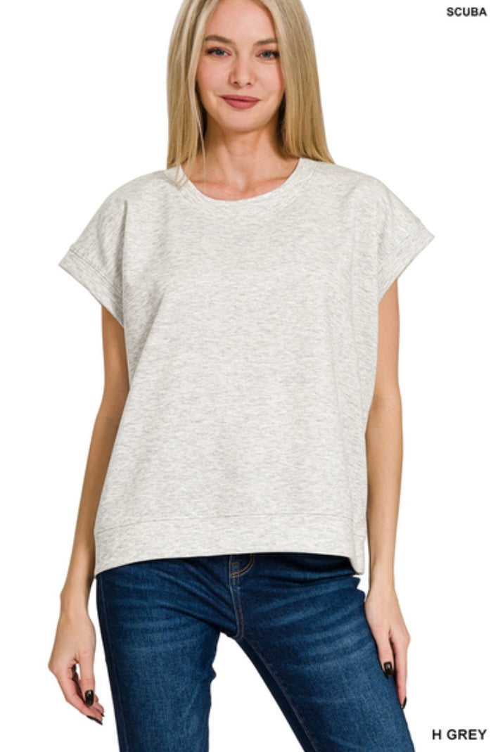Scuba Short Sleeve Top
