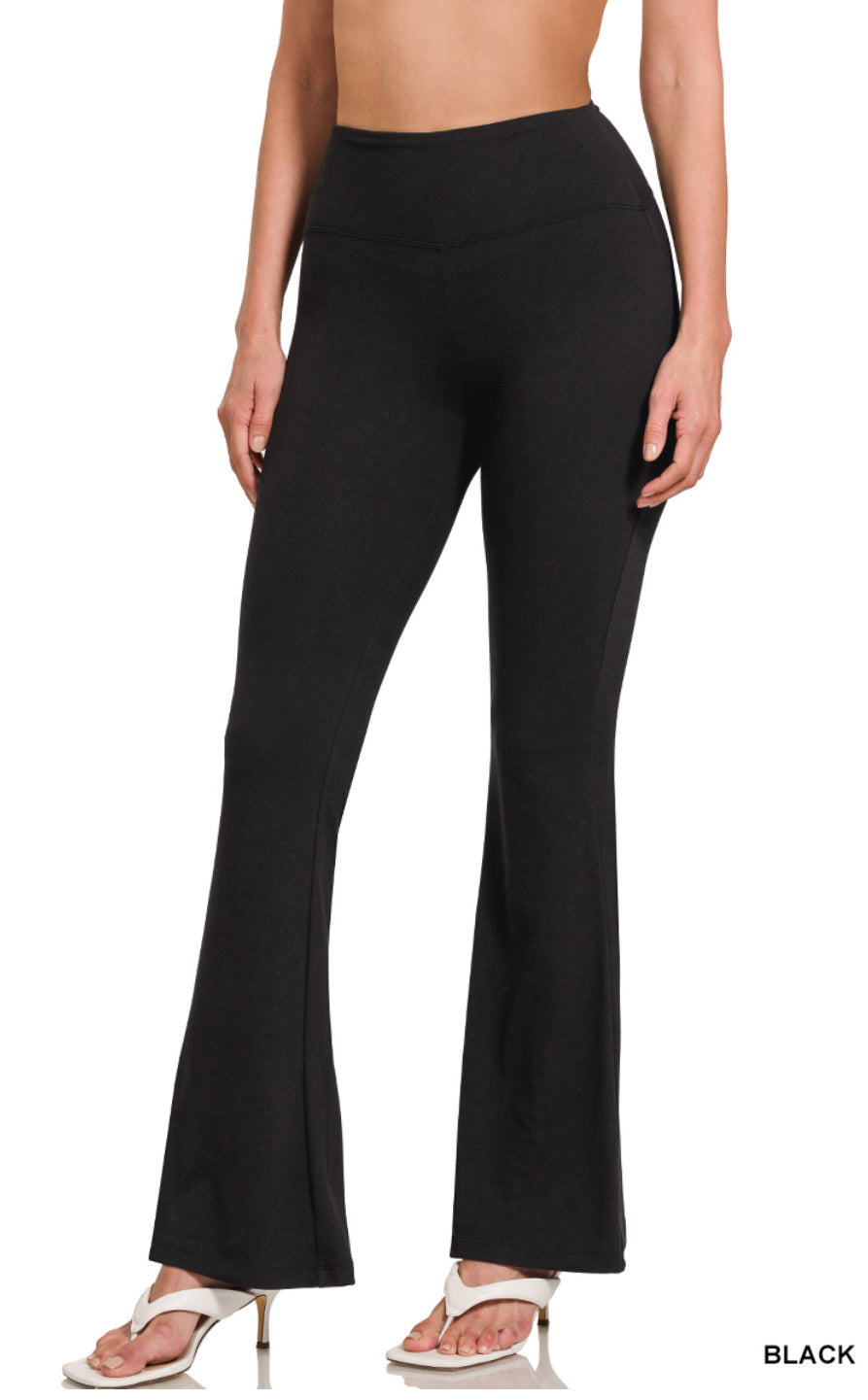 High Waist Flare Leggings