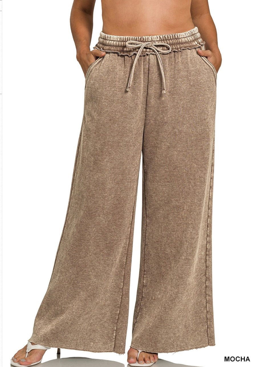 Gracie Wide Leg Sweatpants