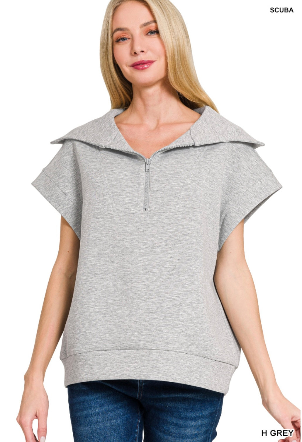 SCUBA HALF ZIP VEST