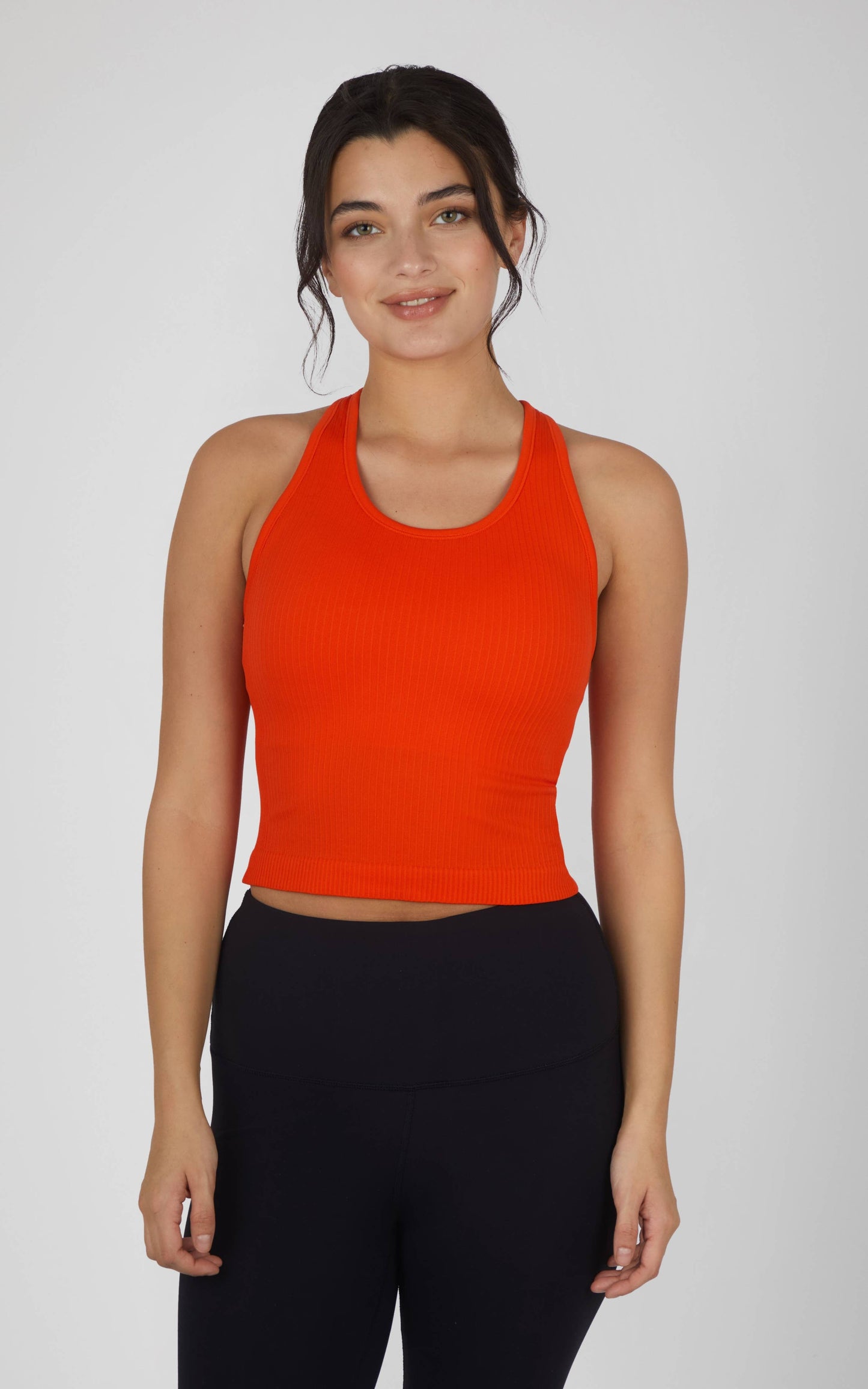 Rib Seamless Racerback Tank Sportbra