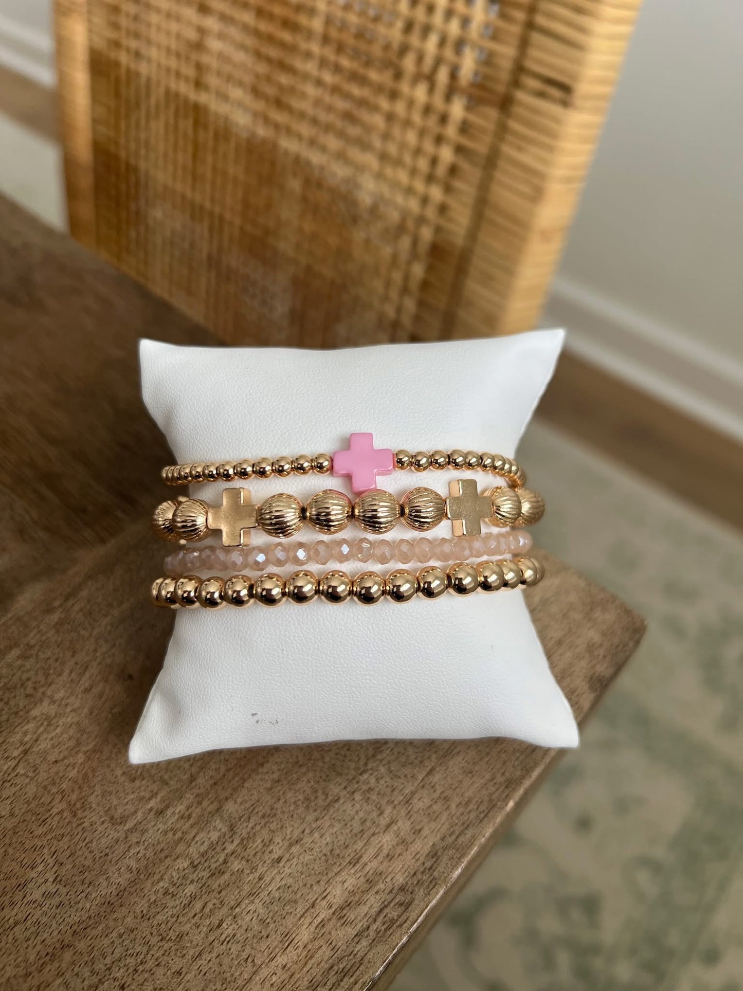 Cross Stacked Bracelets
