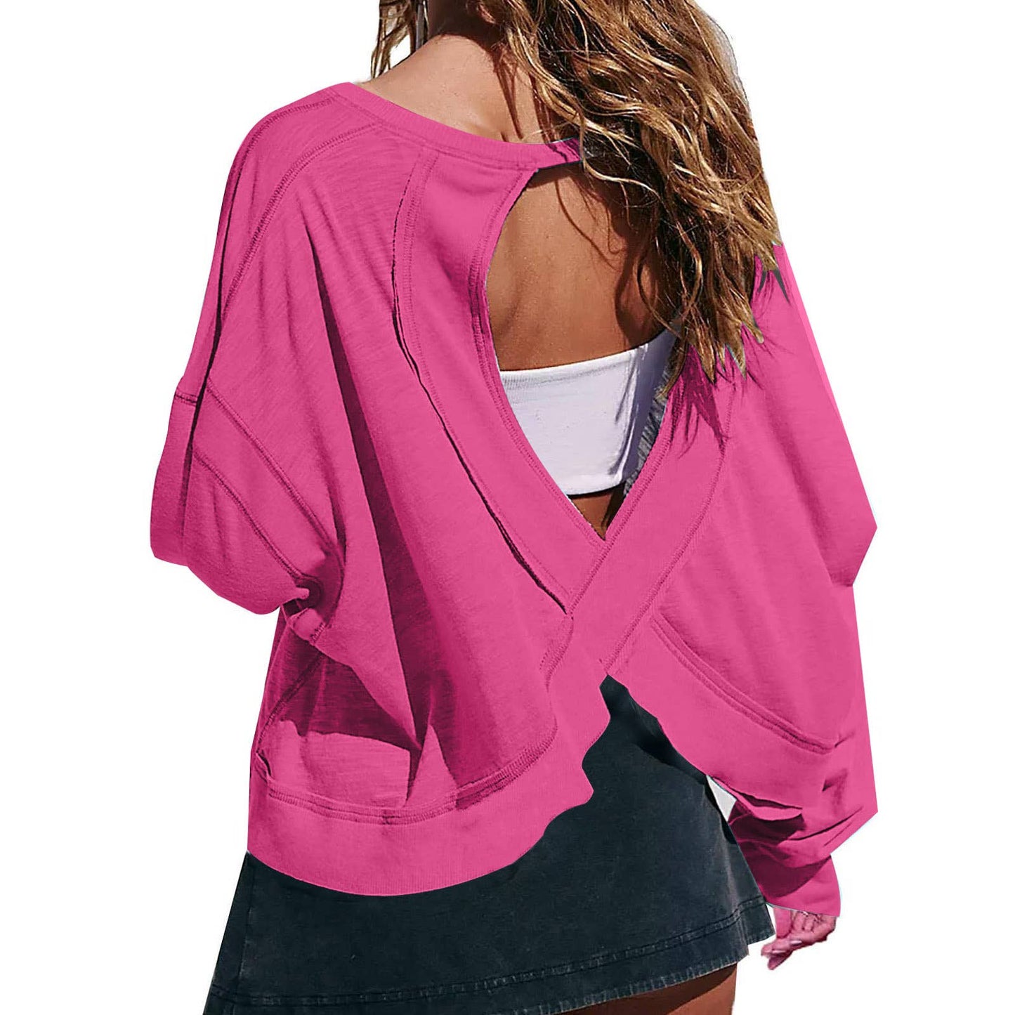 Open Back Long Sleeve