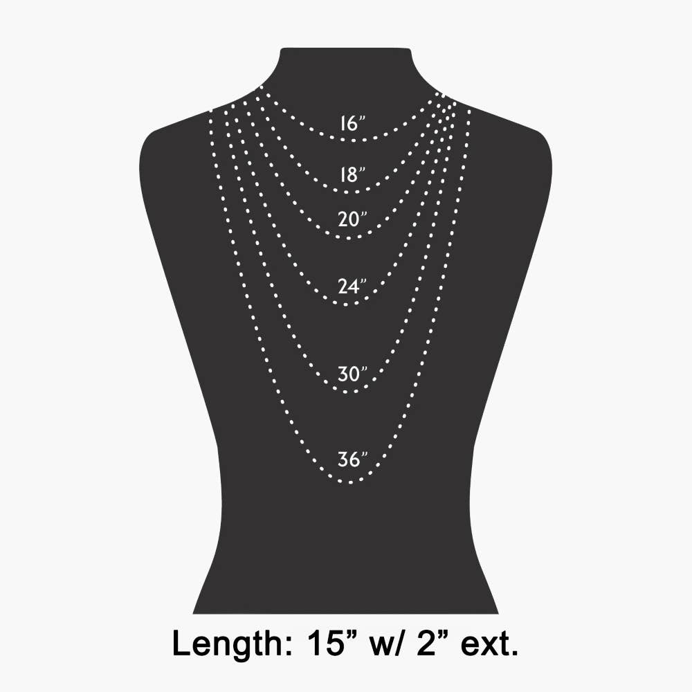 Dainty Mini Disc Necklace