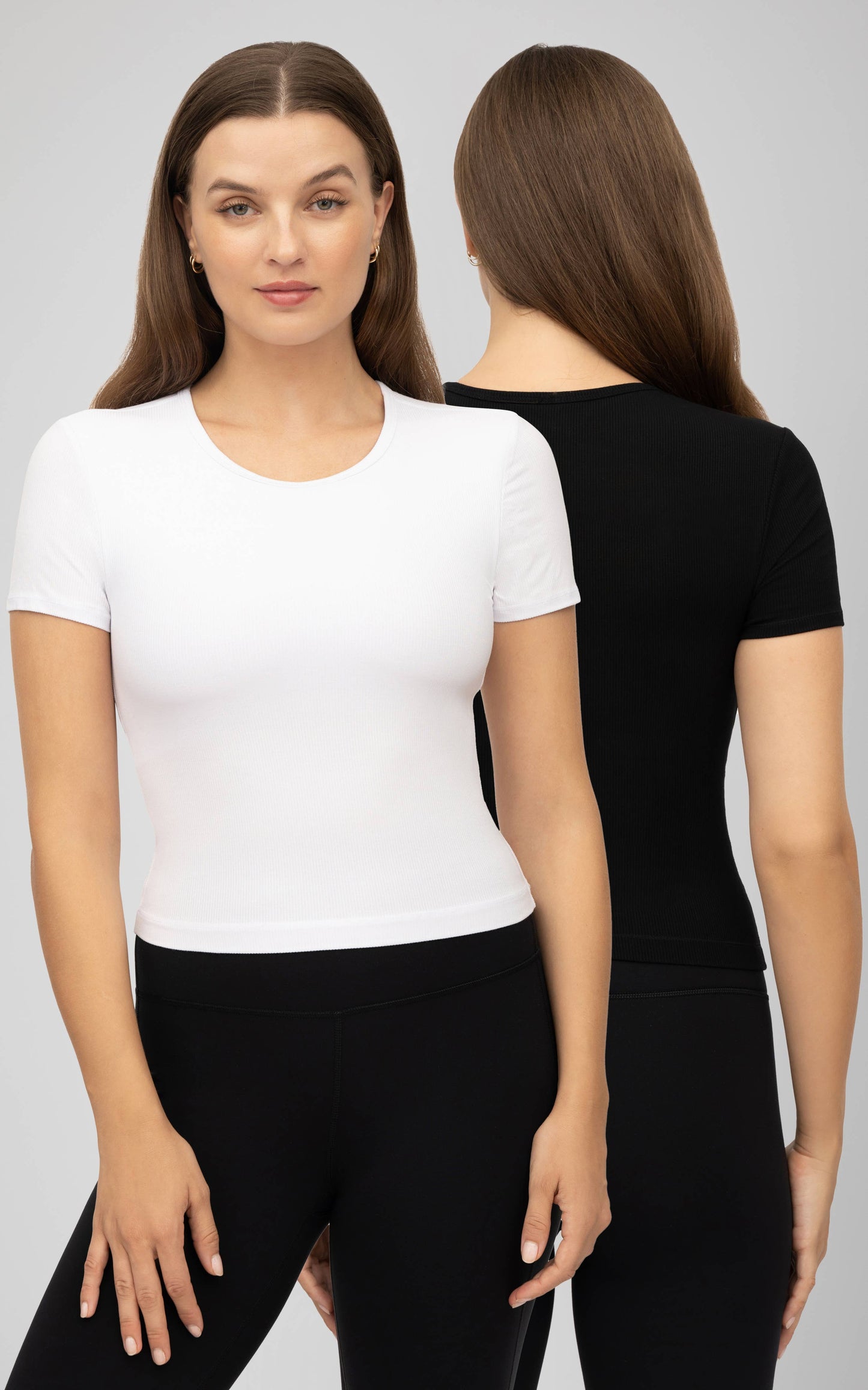 Women's Ribbed Top-2 PACK
