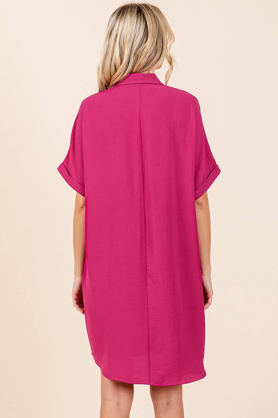 AIRFLOW MINI SHIRT DRESS