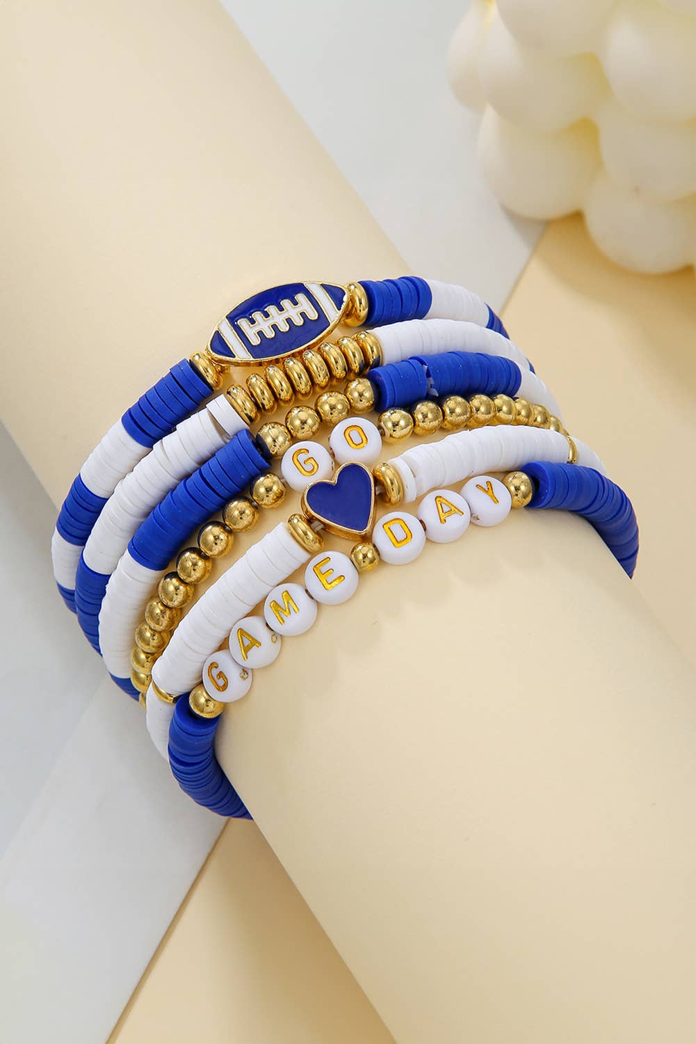 GAME DAY Multilayer Beading Bracelet Set