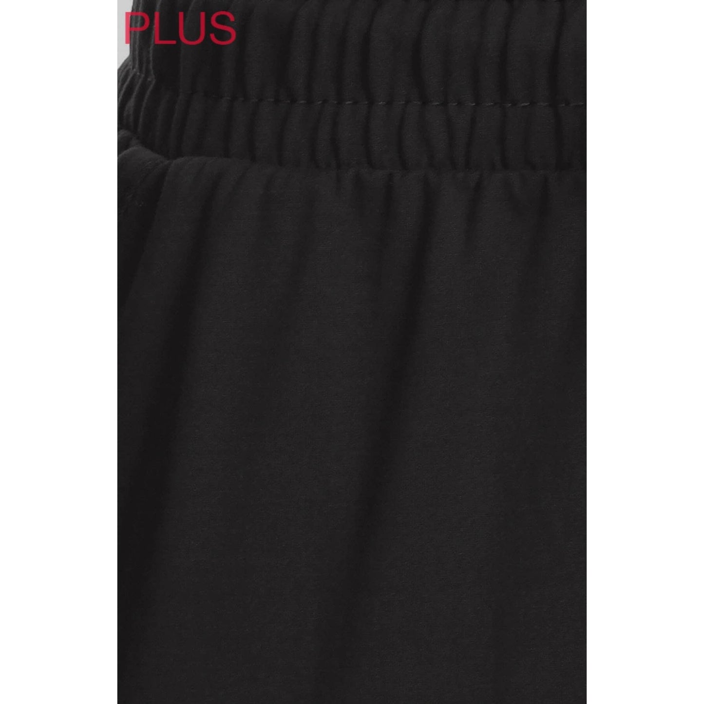 Plus Size Buttery Soft Solid Joggers with Drawstring