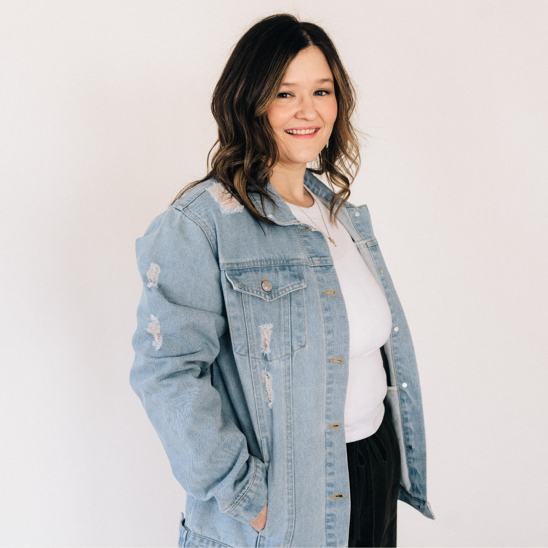 Distressed Denim Jean Jacket - Women