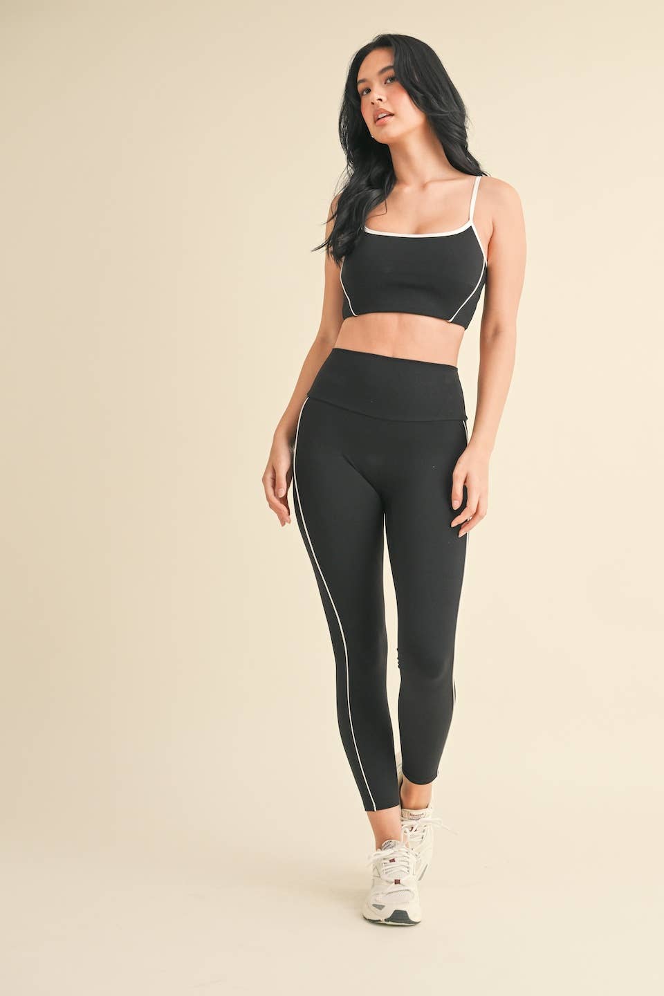 Crop Tank and Leggings Set