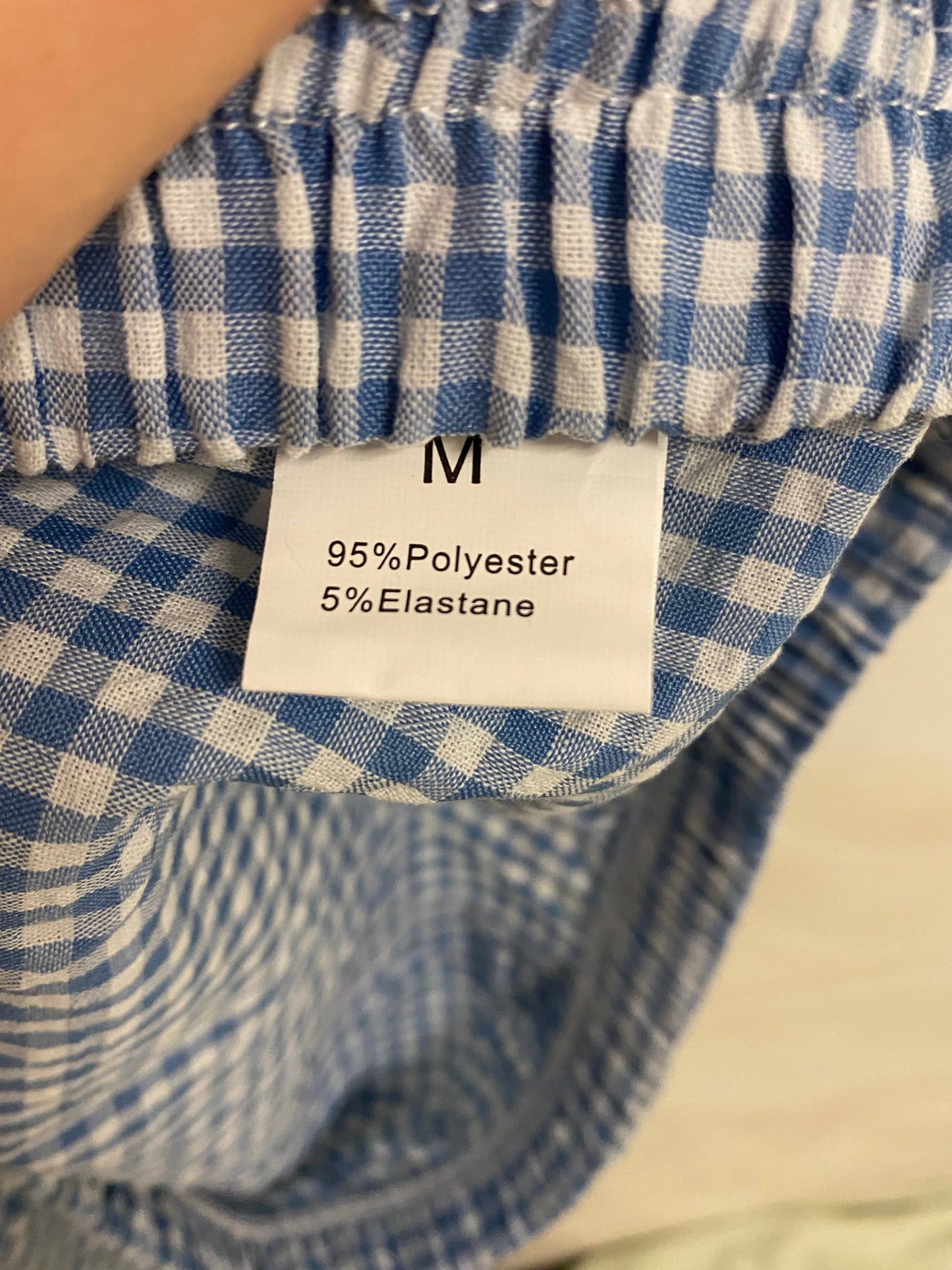 Gingham Boxer Shorts