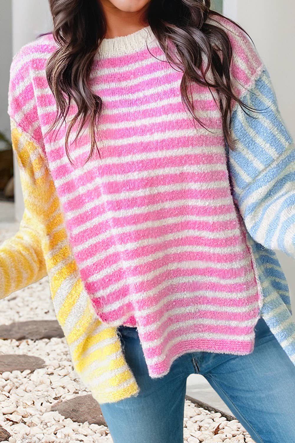 Color Block Sweater