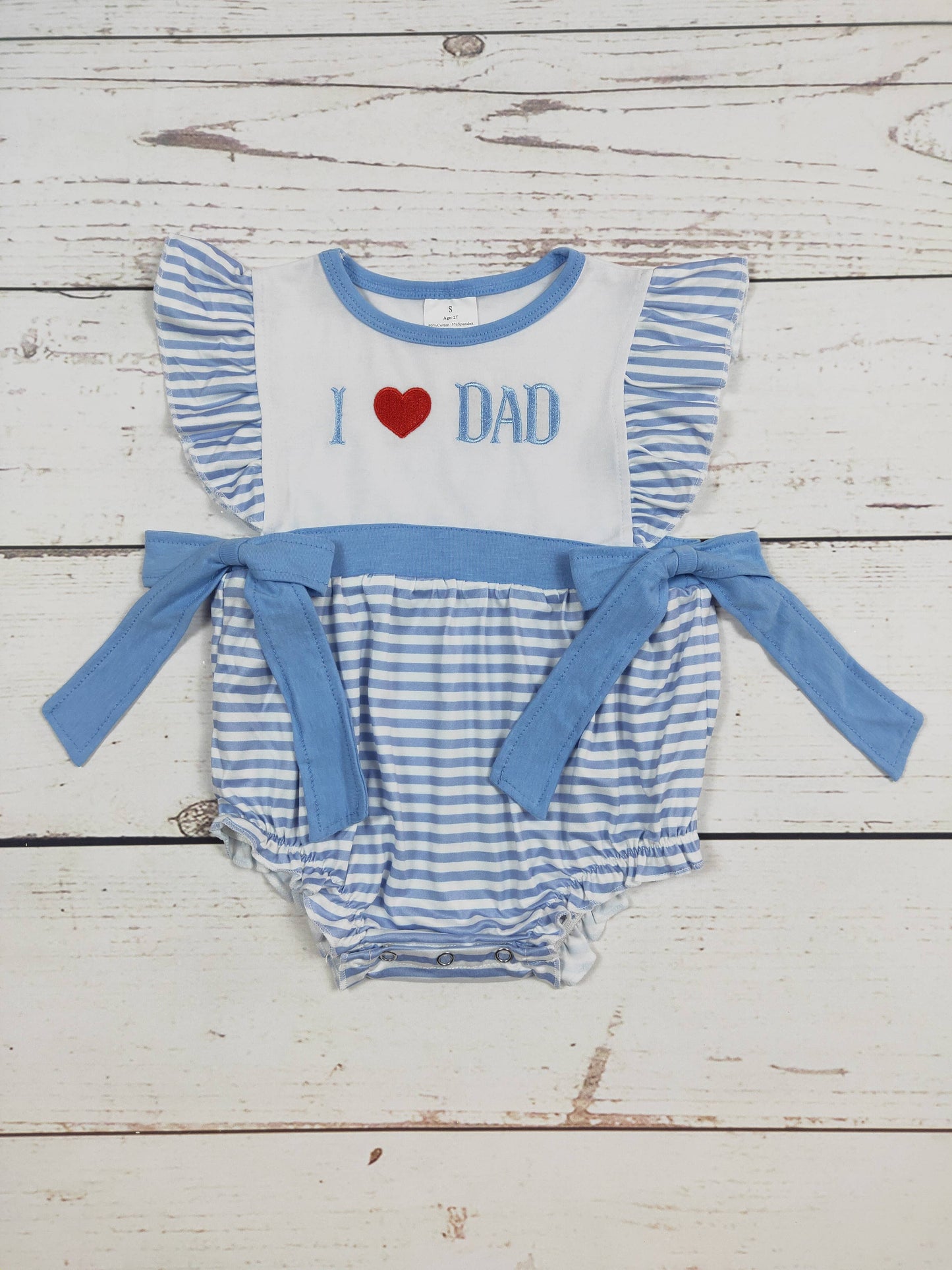 I Love DAD Onesie