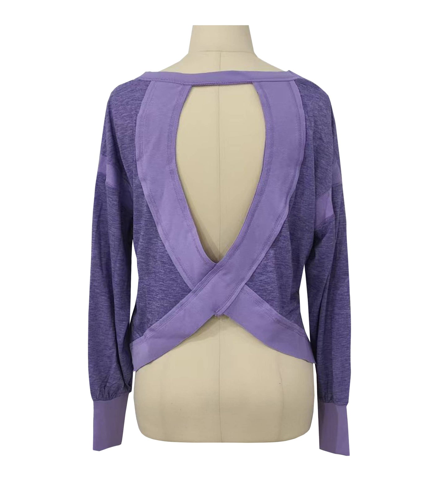 Open Back Long Sleeve