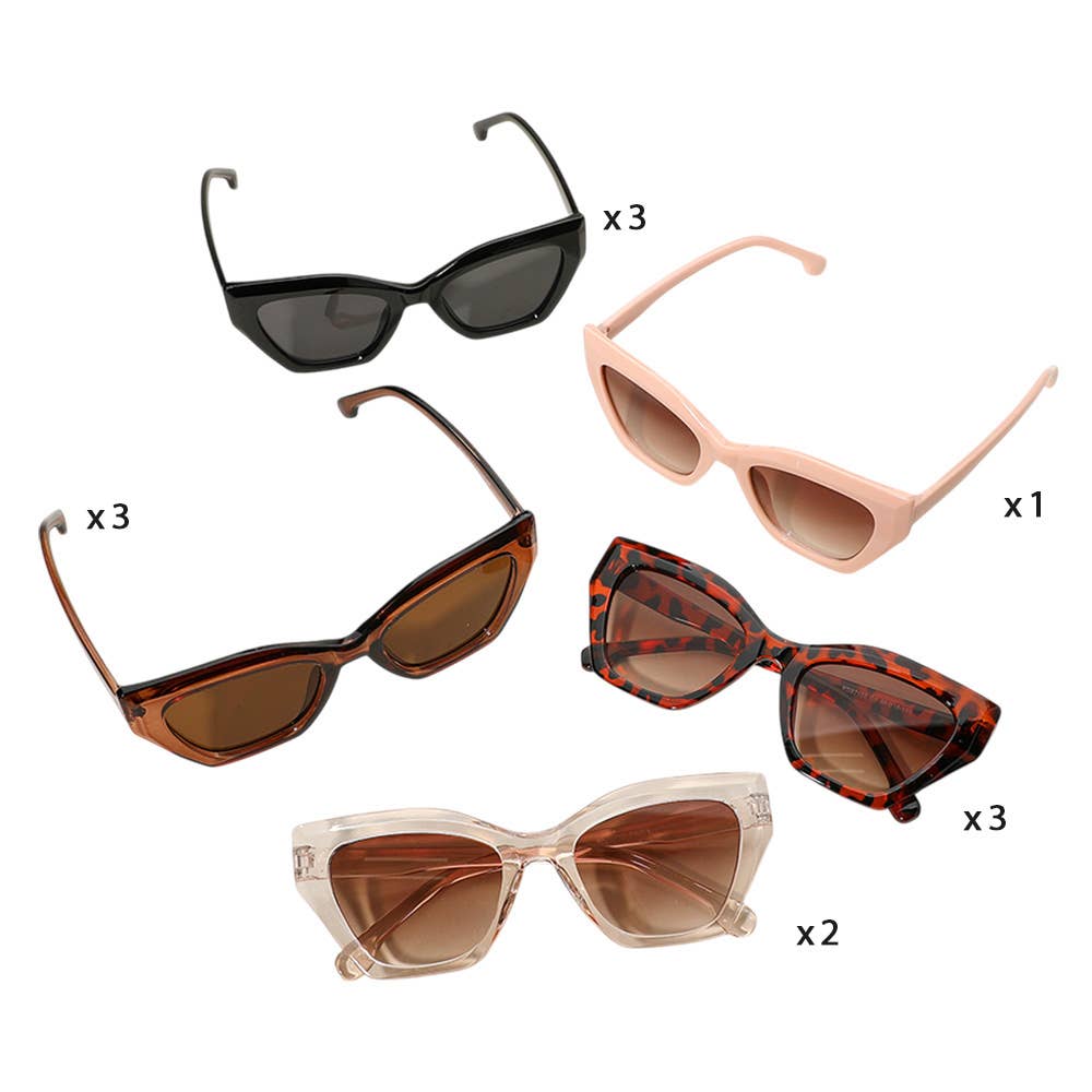 Retro Frame Sunglasses