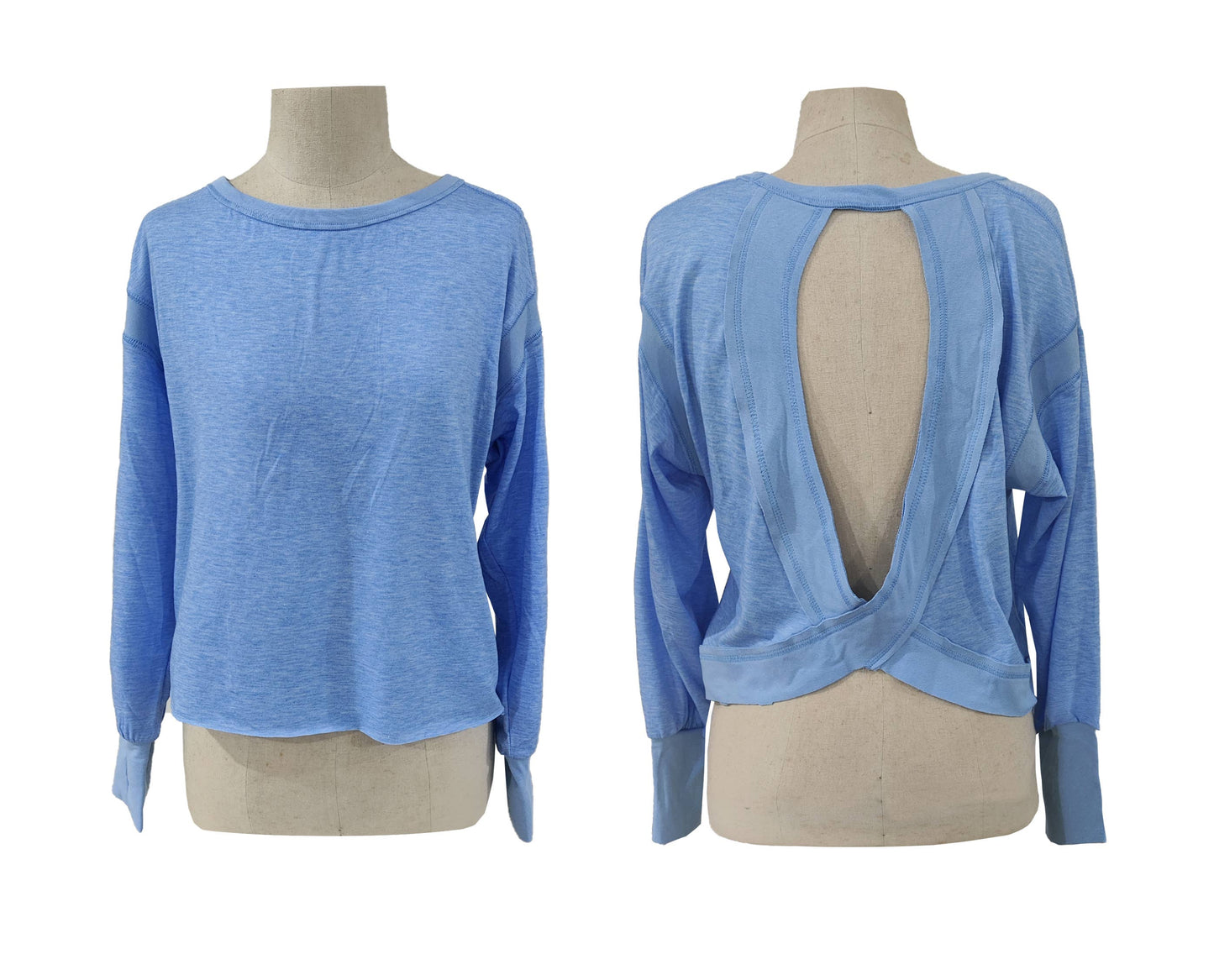 Open Back Long Sleeve