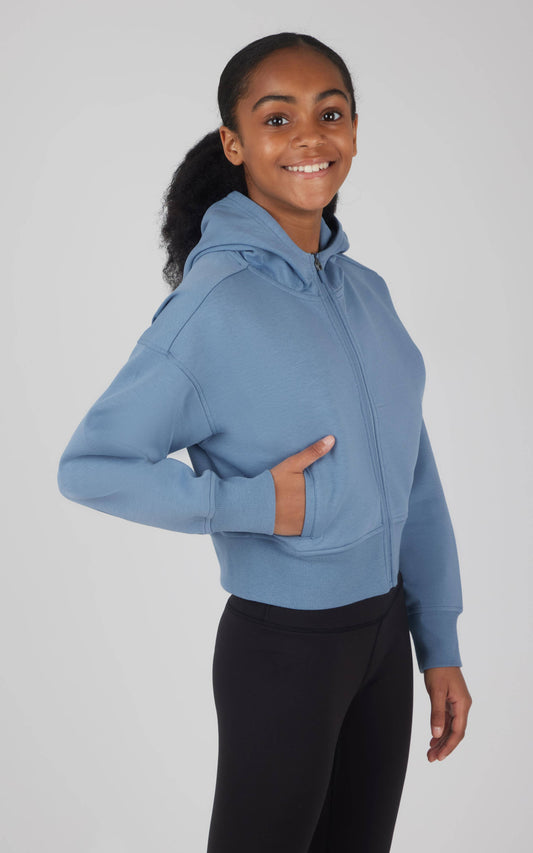 Girls Scuba Zip Jacket