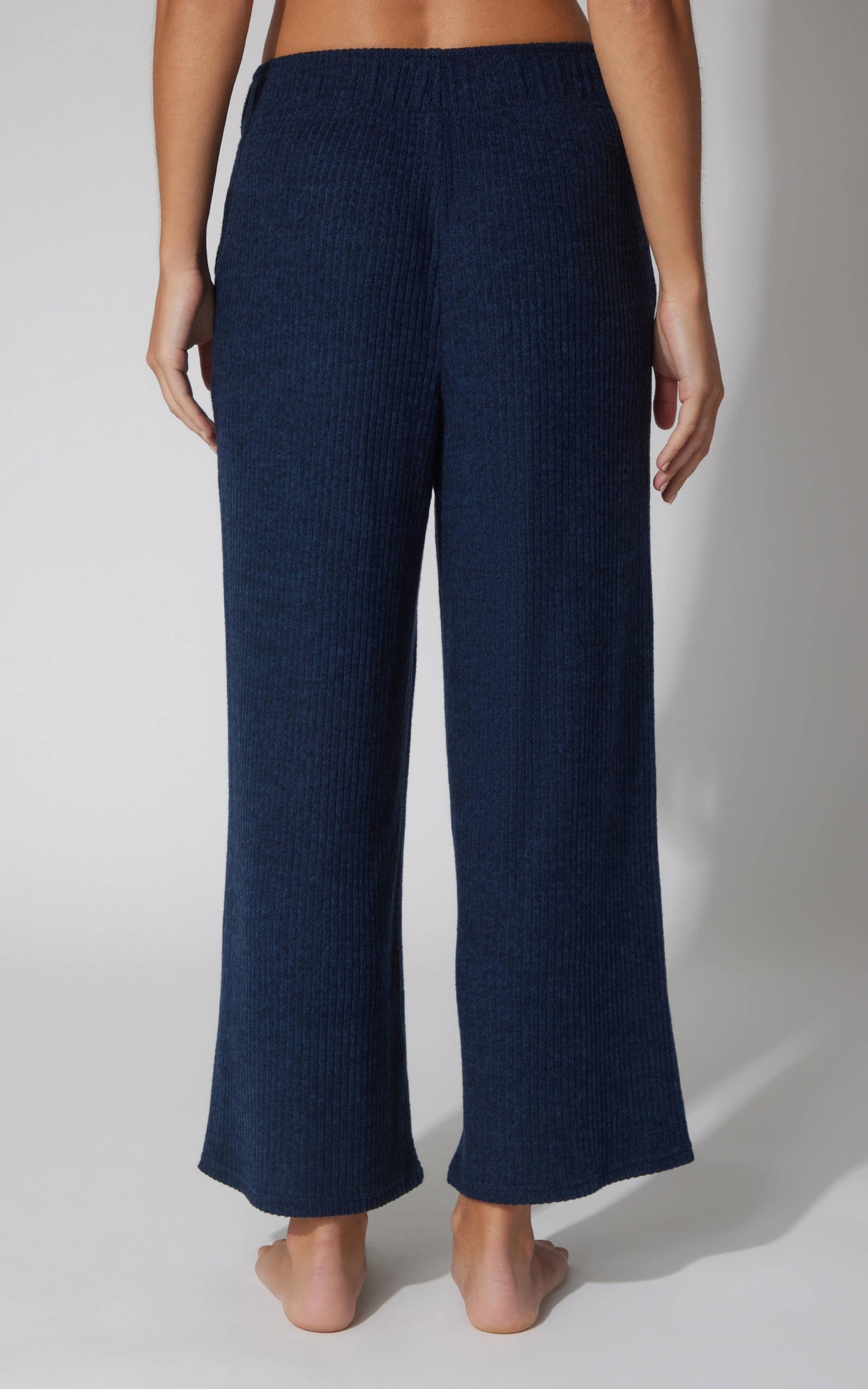 Rib Knit Wide Leg