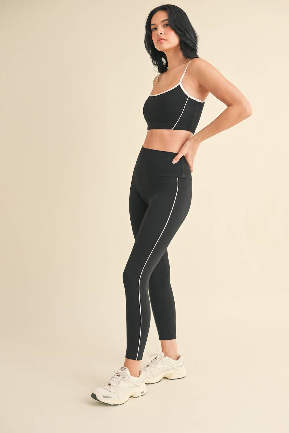 Crop Tank and Leggings Set