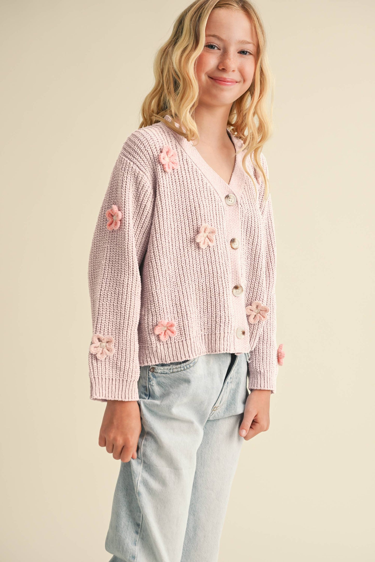 TWEEN GIRLS CARDIGAN