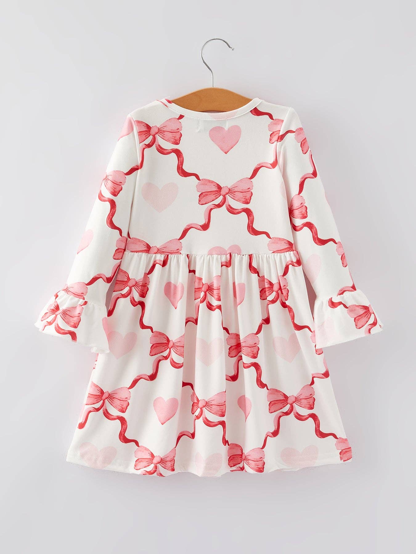 Bow/Heart Dress - Girls
