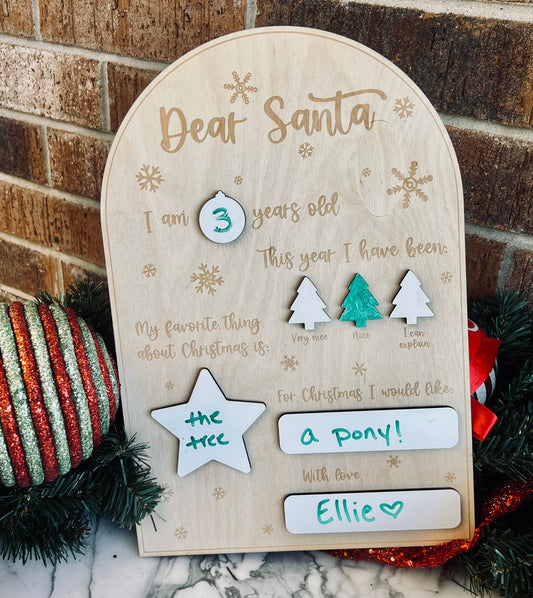 Christmas Wish Sign