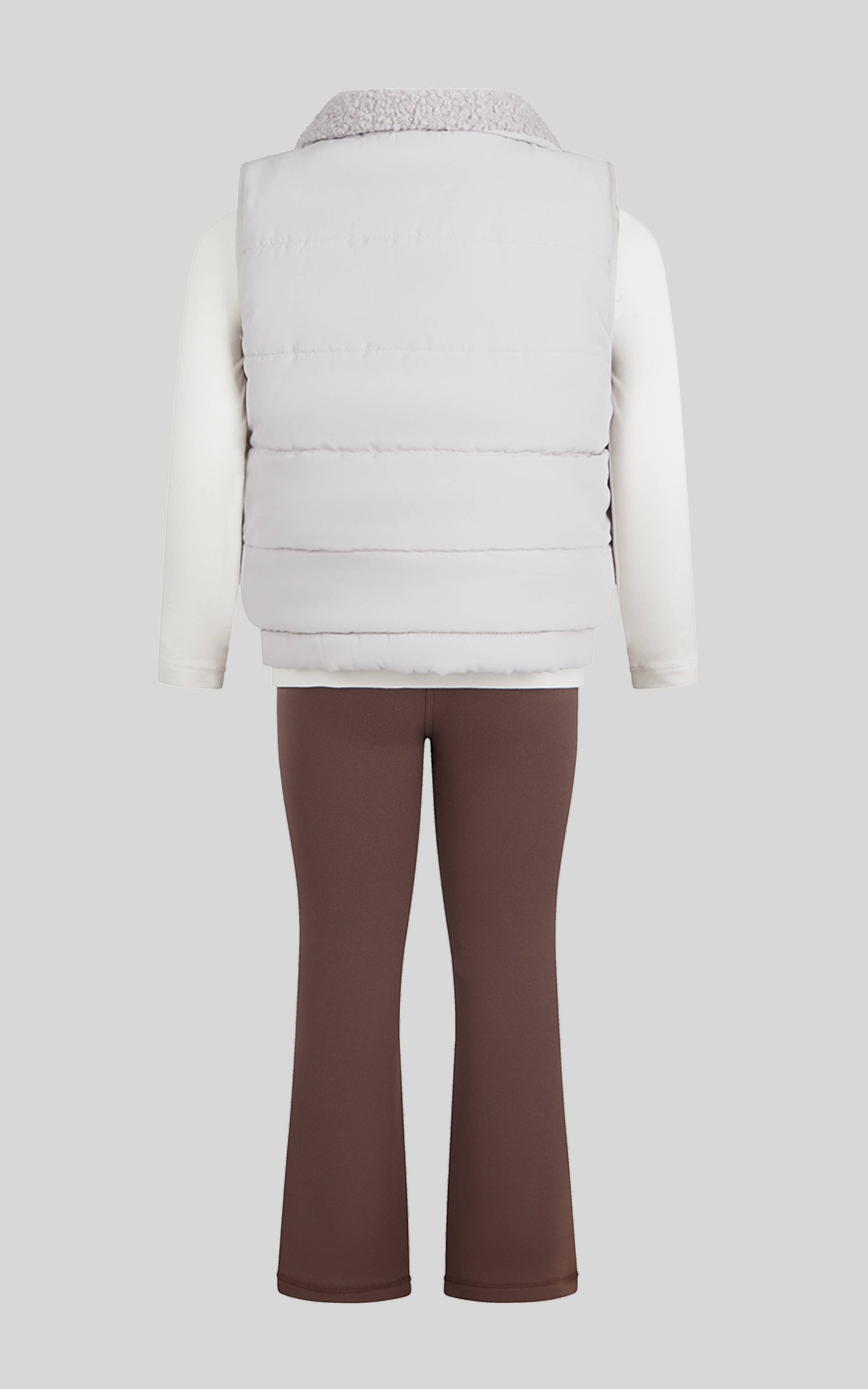 Toddler Vest, Top, and Flare Pant Set