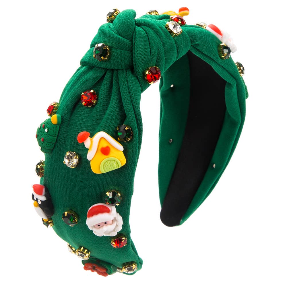 CHRISTMAS COLLECTION HEADBAND CUTE SANTA CLAUS