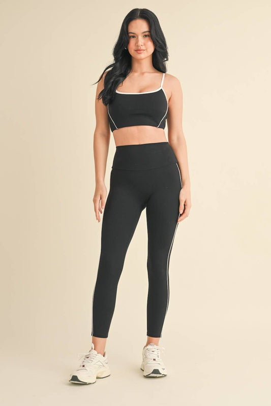 Crop Tank and Leggings Set
