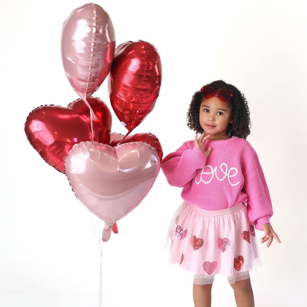 Sequin Heart Tutu - Girls