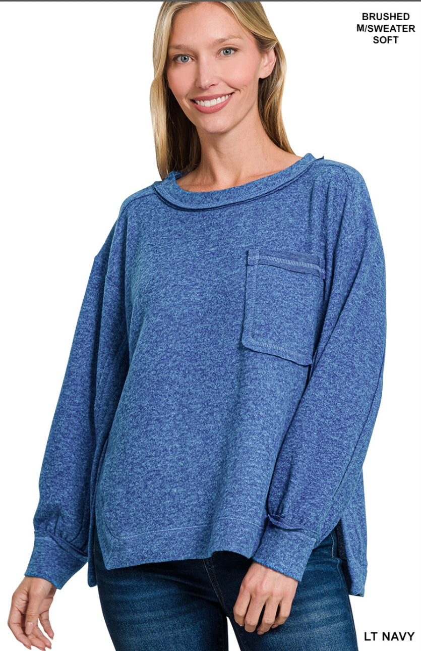 Hi-Low Sweater