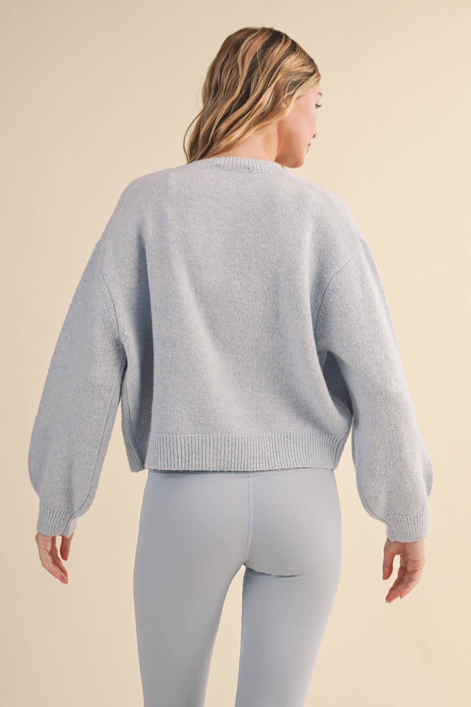 Knit Button Up Cardigan
