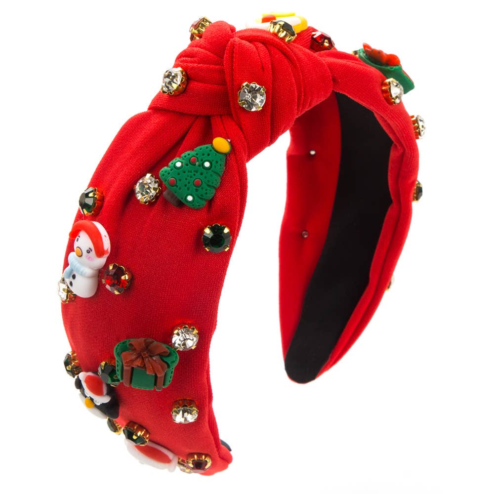 CHRISTMAS COLLECTION HEADBAND CUTE SANTA CLAUS