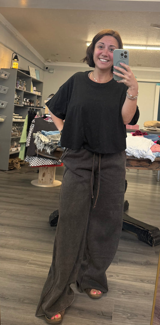 Gracie Wide Leg Sweatpants